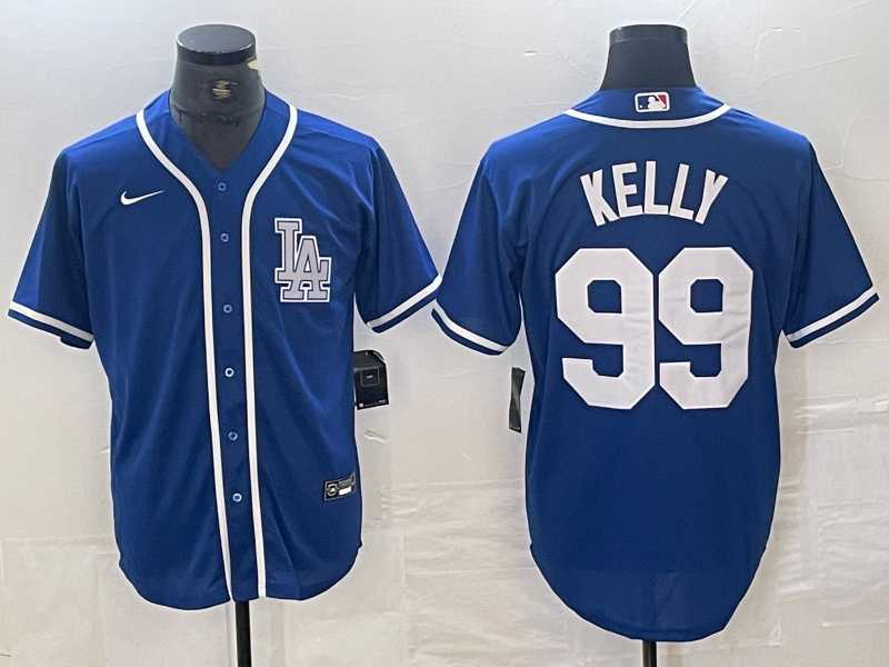 Men's Los Angeles Dodgers #99 Joe Kelly Blue Cool Base Stitched Baseball Jersey,We sell and wholesale Men's Los Angeles Dodgers #99 Joe Kelly Blue Cool Base Stitched Baseball Jersey on line form chian!